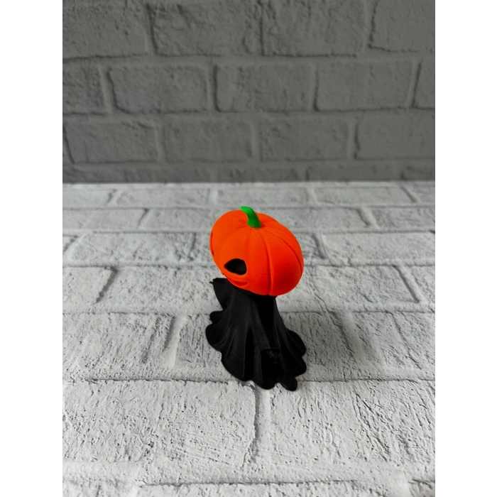 Cadılar Bayramı Temalı Balkabağı Figür 9cm Dekor Objesi