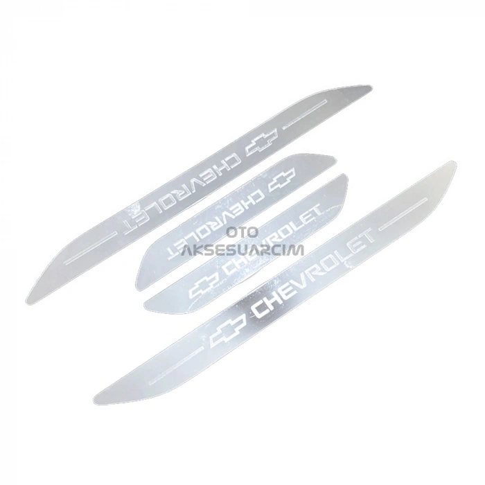 Chevrolet Pleksi Nikelaj Oto Araba Kapı Eşiği Çıta 4lü