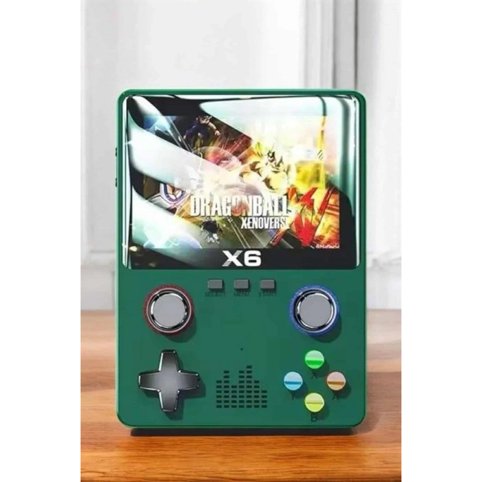 Çocuklara Özel 666 Oyunlu X6 Atari Video İzleme Ve Müzik Dinleme