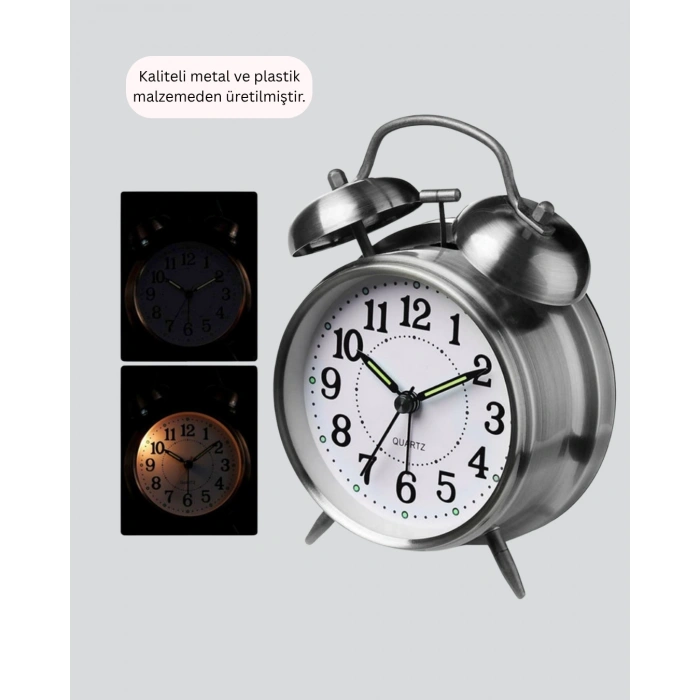 Dekoratif Gümüş Saat
