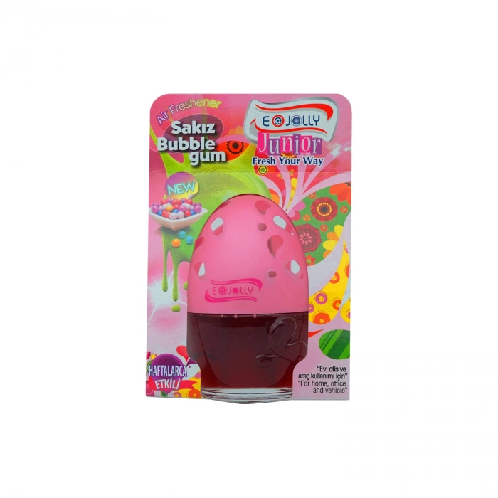 E-Jolly Junior Kavanoz Şişe Oto Kokusu Sakız 100ml