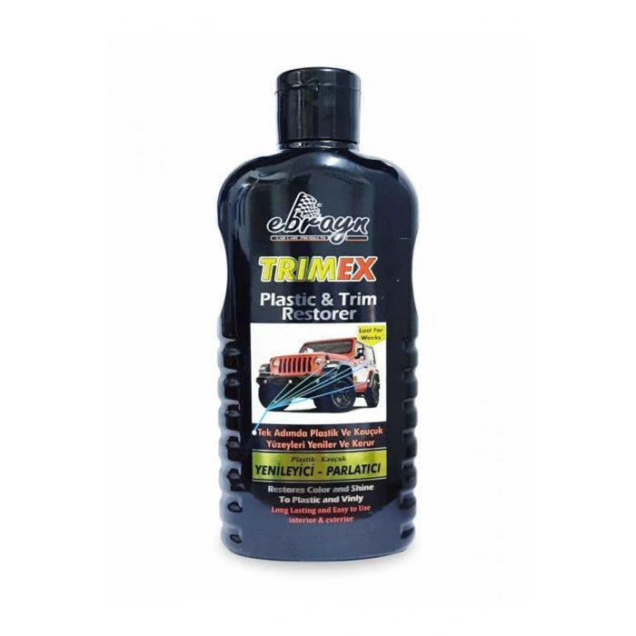 Ebrayn Trimex Plastik ve Kauçuk Yüzey Yenileyici & Parlatıcı 200 ml