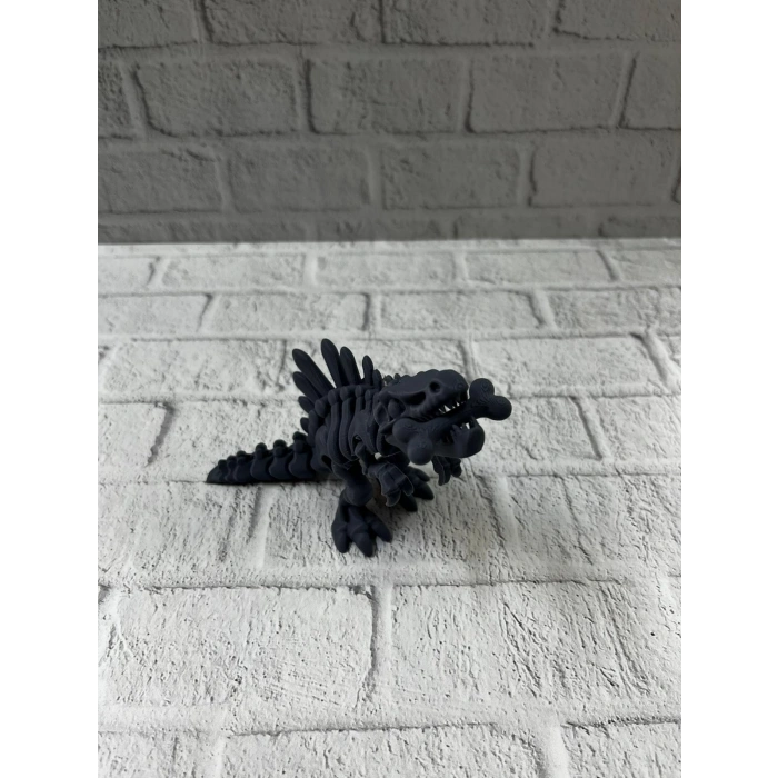 Eklemli Hareketli Dinazor Figürü Siyah – Dekoratif Masa Üstü Oyuncak