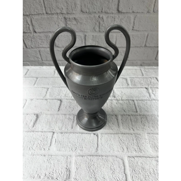 Füme Şampiyonlar Kupası 25cm Modern Dekor Ödül Biblo