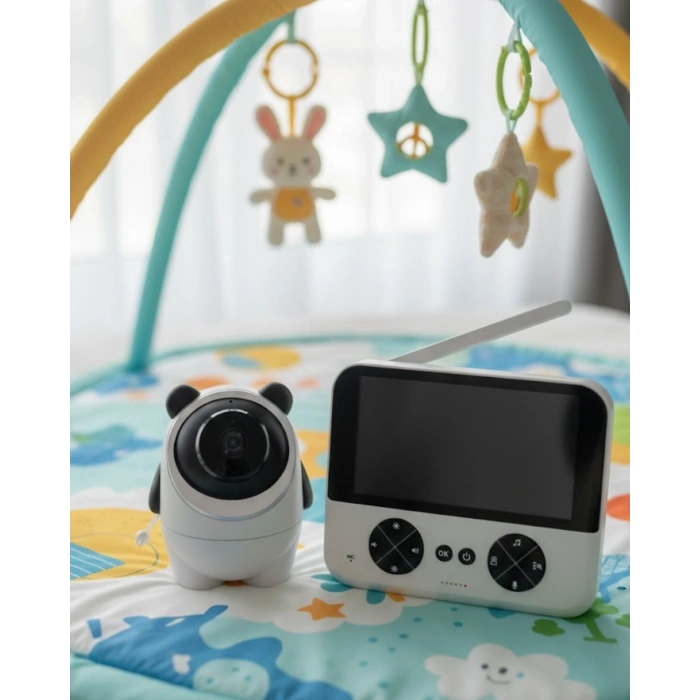 Gece Görüşlü Güvenli Bebek Monitörü 720p Hd Görüntü
