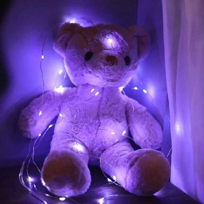 Greyder Gd957 Şerit Pilli Aydınlatma 3 Metre 30 Adet Beyaz Peri Led