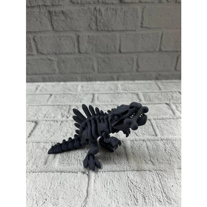 Hareketli Dinazor Figürü Dekoratif Oyuncak – Siyah Tasarım