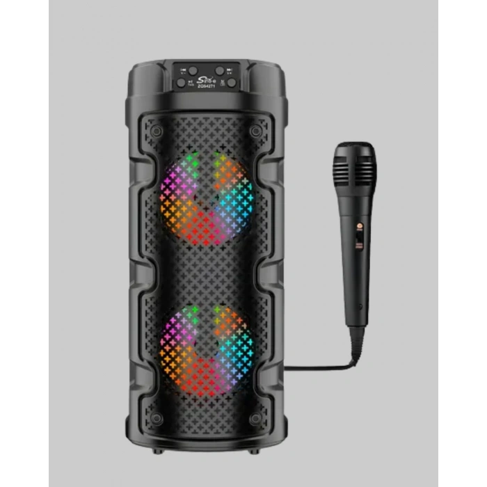 Kablosuz Stereo Hoparlör Usb + Sd Kart + Aux Destekli Bluetooth 5.0