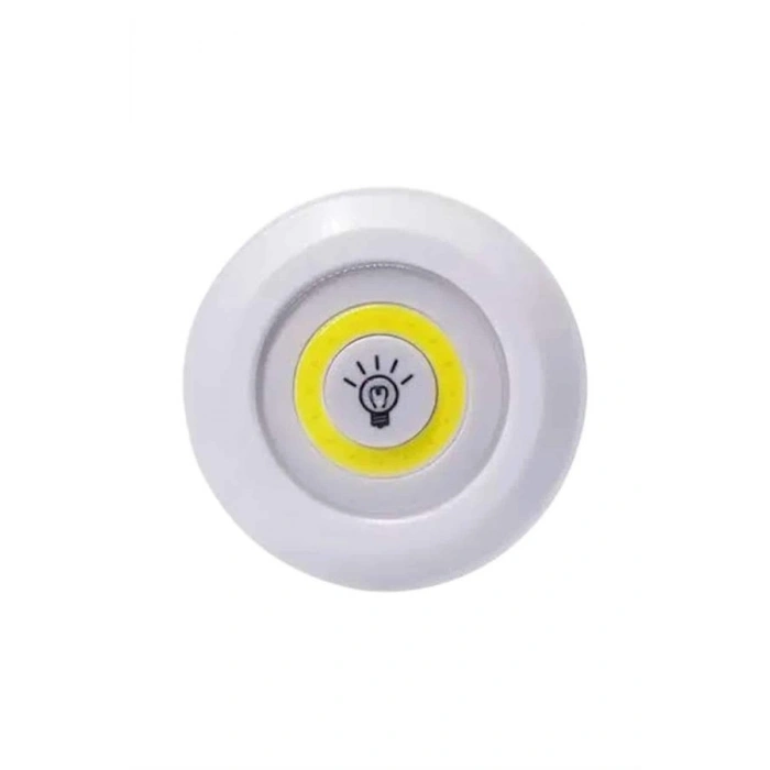 Led Lamba 3lü Uzaktan Kumandalı Yapışkanlı