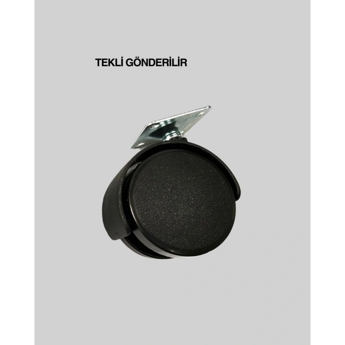 Mobilya Tekerleği 6 Cm Kilitsiz Tekli Satış