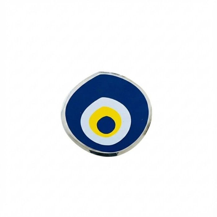 Nazar Boncuk Modeli Etiket Damla Sticker 5.5 cm