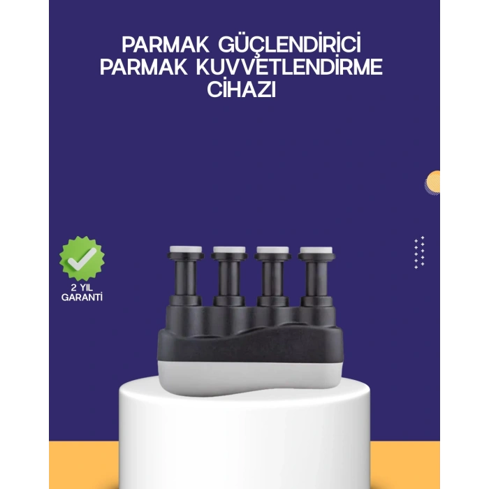 Parmak Güçlendirme Egzersiz Aleti Ayarlanabilir Direnç