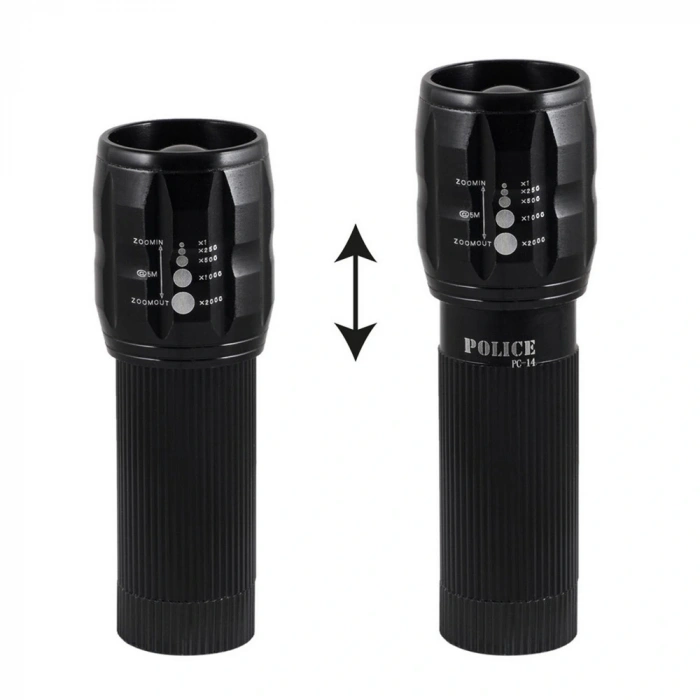 Police Pc-14 Power Led Pilli El Feneri