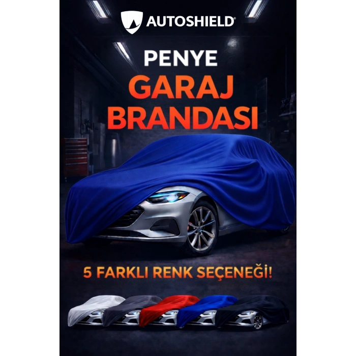 Premium Penye Branda Garaj Branda Örtüsü Dayanıklı Kalın Penye Branda Otomobil Çadır Branda Mavi