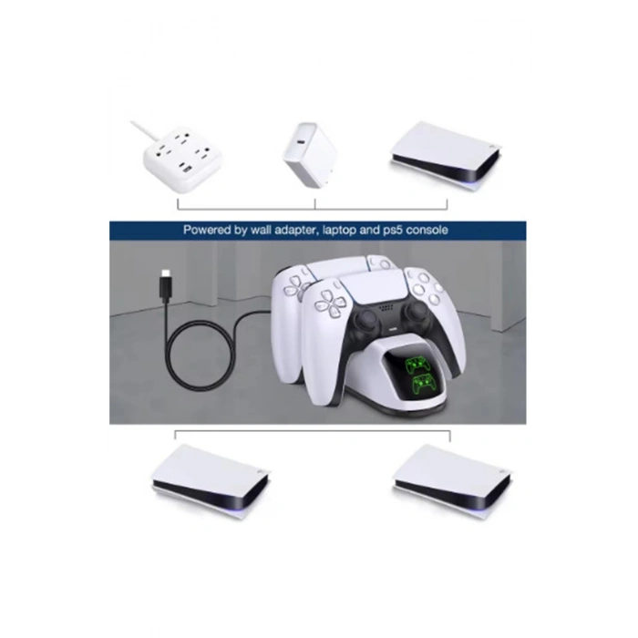 Ps5 Dualsense Şarj Istasyonu Playstation 5 Uyumlu Charging Station