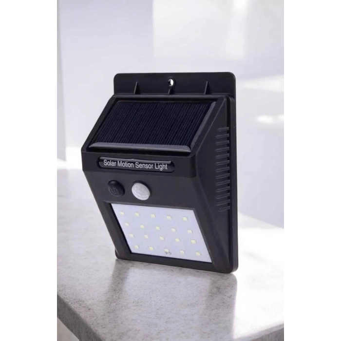 Solar Güneş Enerji Panelli Sensörlü Lamba Enerji Tasarruflu