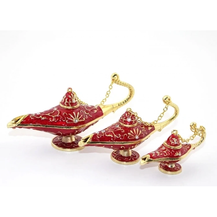 Swaroski Taşlı 3lü Alaaddin Lambası Alk1923