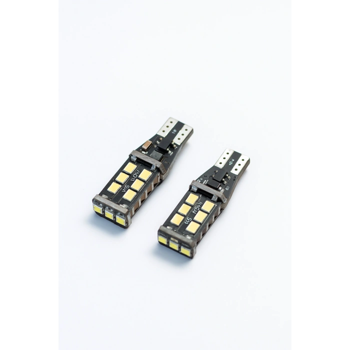 T15 Led Ampul 15 Ledli Canbuslı Ultra Parlak Beyaz