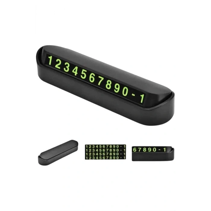 Tüm Araçlara Uyumlu Araç Içi Park Numaratör Oto Araç Numaratör
