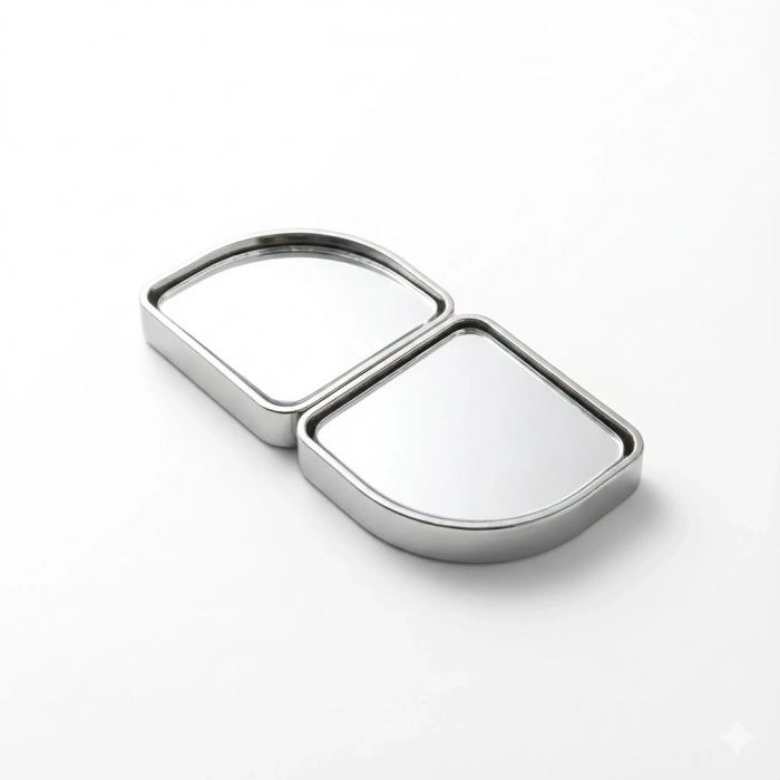 Üçgen Dönerli Yapışkanlı Kör Nokta Aynası 2li