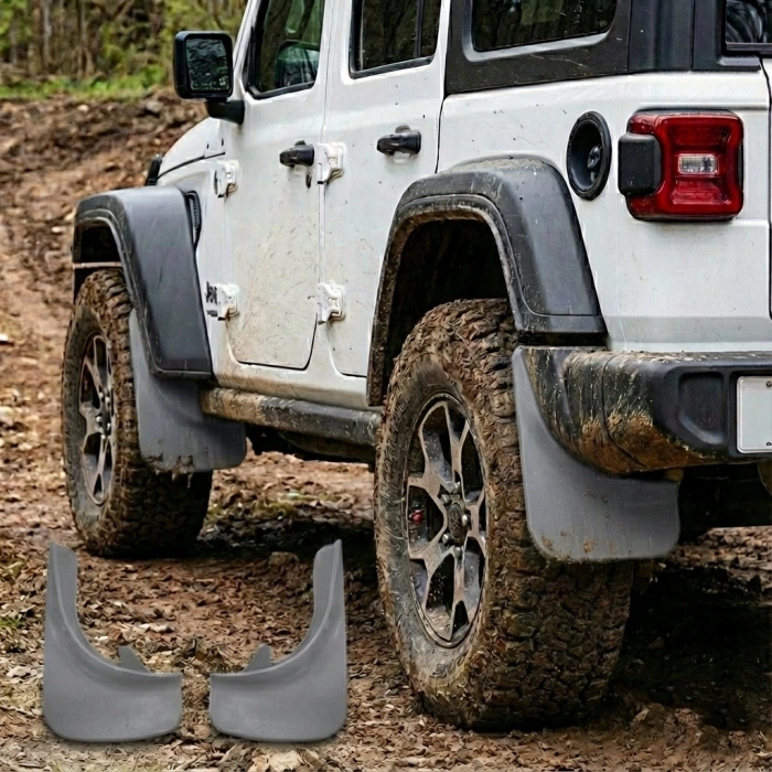 Universal Yumuşak Paçalık Tozluk Çamurluk 2li Set Gri