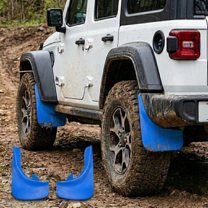 Universal Yumuşak Paçalık Tozluk Çamurluk 2li Set Mavi