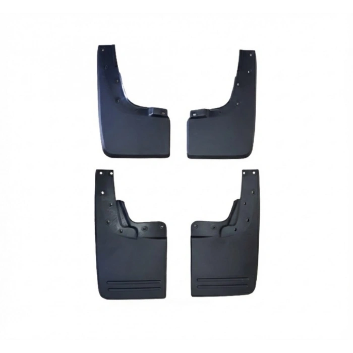 Volkswagen Amarok Uyumlu Büyük Boy Paçalık Tozluk Çamurluk 4lü Ön Arka Takım Siyah