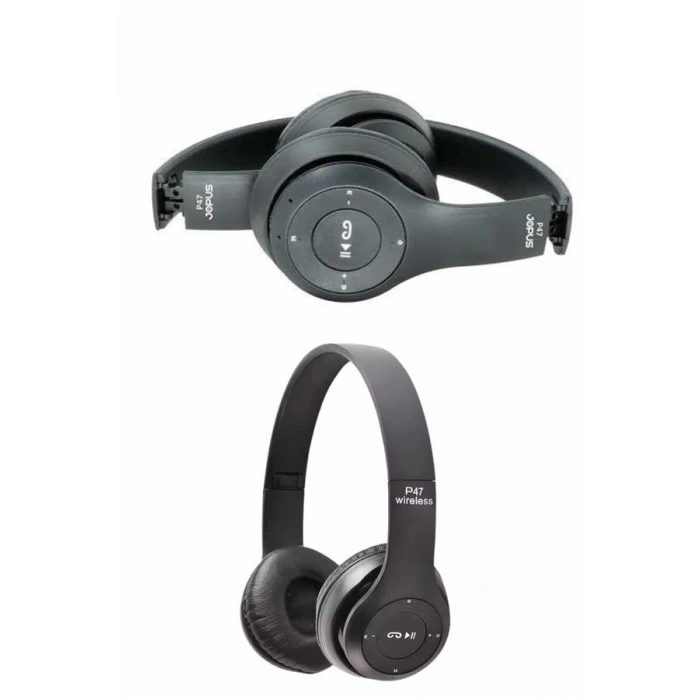 Wireless 5.0 Bluetooth Kablosuz Kulaklık Anc Özellikli Kulak Üstü Ayarlanabilir