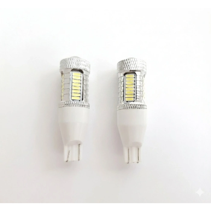 Yeni Nesil T10 Geri Vites Ampulü Beyaz 2li