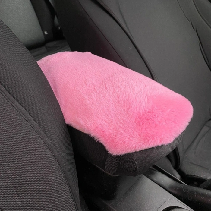 Yumuşak Peluş Kol Dayama Kolçak Minderi Şeker Pembe
