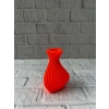 11 Cm Turuncu Kalp Formlu Mini Vazo Es Dekoratif Obje