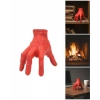 3d Kırmızı El Dekor 17x16 Cm Gotik Ve Modern Tasarım Obje