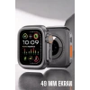 45 Mm Gri Kasa Ultra Akıllı Saat Sesli Görüşme, Sağlık Takibi, Suya Dayanıklı