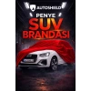 Audi Q2 Serisi Premium Penye SUV Araç Brandası Kalın Kumaş Garaj Brandası Oto Araç Koruma Örtüsü Kırmızı