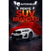 BMW X2 Serisi Premium Penye SUV Araç Brandası Kalın Kumaş Garaj Brandası Oto Araç Koruma Örtüsü Kırmızı