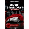 Alfa Romeo 156 Penye Araç Brandası Kumaş Garaj Brandası Oto Koruma Örtüsü Kırmızı