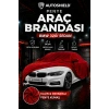 BMW 320i Sedan Penye Araç Brandası Kumaş Garaj Brandası Oto Koruma Örtüsü Kırmızı