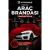 BMW M5 Sedan Penye Araç Brandası Kumaş Garaj Brandası Oto Koruma Örtüsü Kırmızı