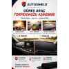 Citroen C4 (2004-2009) Torpido Örtüsü Tam Uyumlu | Ön Göğüs Koruma Önleyici Gri