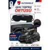 Kia Sportage (2017-2020) Torpido Örtüsü Tam Uyumlu | Ön Göğüs Koruma Önleyici Siyah