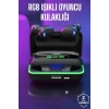 Bluetooth Kulaklık Powerbankli Yüksek Ses Kaliteli Şarj Göstergeli