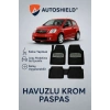 Citroen C2 Serisi Tüm Modeller İle Uyumlu Universal Derin Havuzlu Paspas Krom Karbon