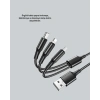 Çoklu Usb Şarj Kablosu – 1,2m Hızlı Şarj, 3a Güçlü Akım