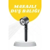 Duş Başlığı Yüksek Basınçlı Masaj Taraklı 3 Kademeli