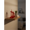 El Formlu İnsan Figürü Kırmızı Modern Dekoratif Biblo Soyut Tasarım 12x18 Cm