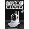 Ev Kamerası Wifi Kamerası Video Kayıt Çift Yönlü Hareket Sensörü Bebek