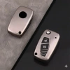 Fiat Fiorino Uyumlu Smart 3 Buton Silikon Oto Anahtar Kumanda Kabı Kılıf Füme