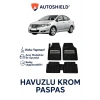 Honda City Serisi Tüm Modeller İle Uyumlu Universal Derin Havuzlu Paspas Krom Karbon