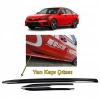 Honda Civic FE1 2022 ve Sonrası Parlak Siyah Piano Black Yan Kapı Çıtası 4 Parça