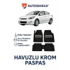 Hyundai Accent Blue Serisi Tüm Modeller İle Uyumlu Universal Derin Havuzlu Paspas Krom Karbon